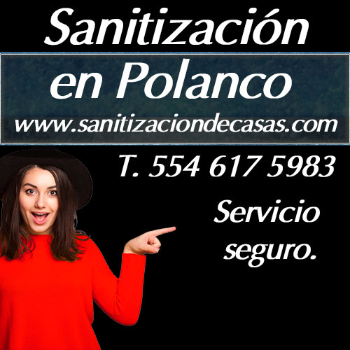 sanitización en polanco